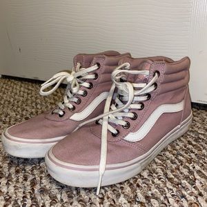 Rose Pink Hightop Vans